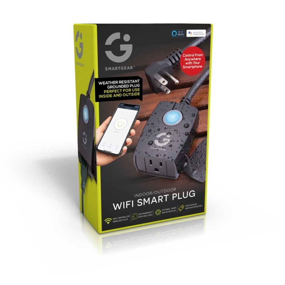 Smartgear Indoor/Outdoor WiFi Smart Plug